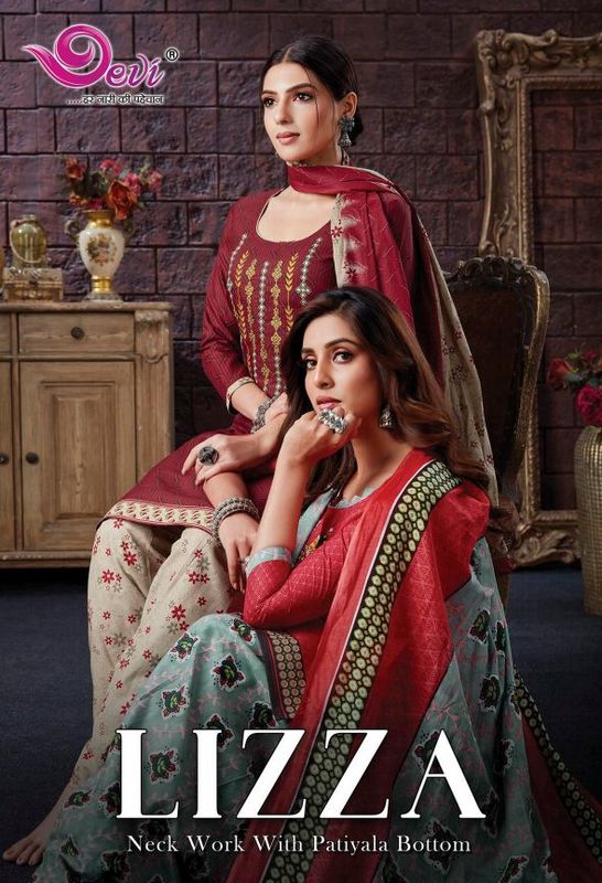 Devi Lizza Indo Cotton Designer Readymade Collection